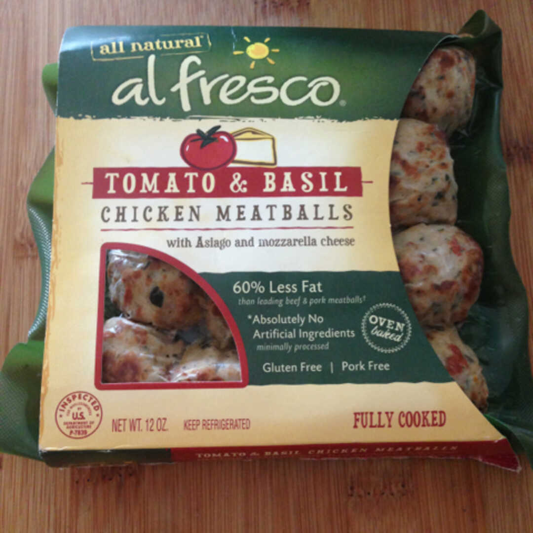 Al Fresco Tomato & Basil Chicken Meatballs