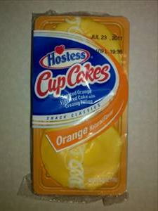 Hostess Orange Flavor Cupcakes