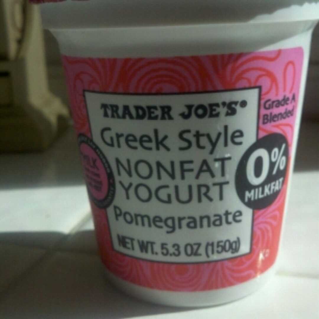 Trader Joe's Greek Style Nonfat Yogurt - Pomegranate