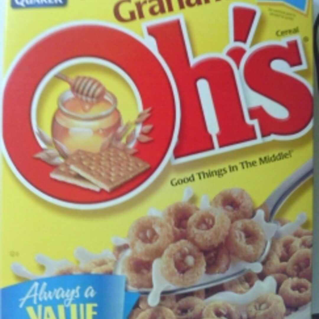 Quaker Honey Graham Oh!s Cereal