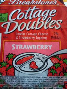Breakstone's Cottage Doubles Lowfat Cottage Cheese & Strawberry Topping