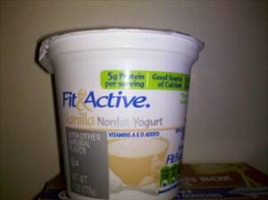 Fit & Active Vanilla Nonfat Yogurt
