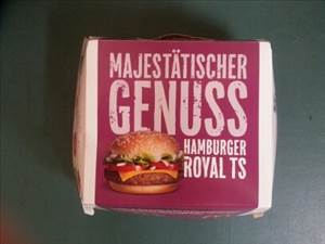 McDonald's Hamburger Royal TS