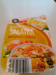 Salato Sałatka Warzywna z Jajkiem