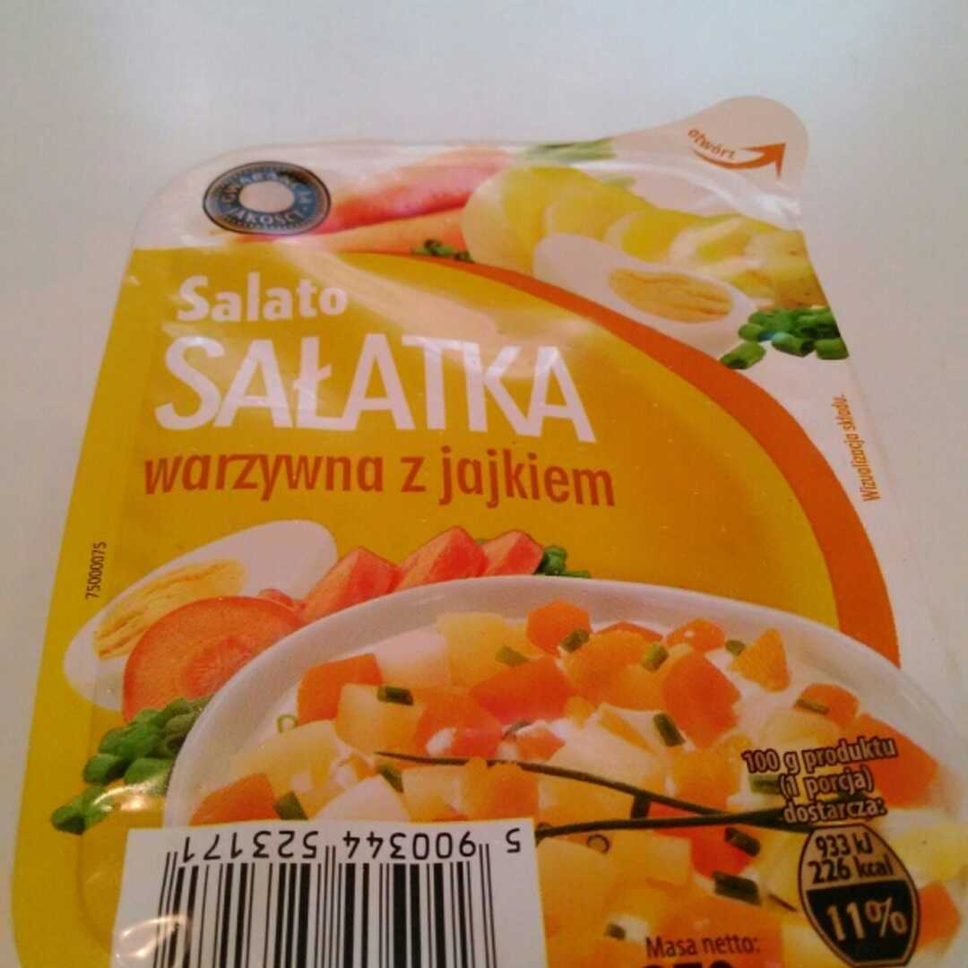 Salato Sałatka Warzywna z Jajkiem