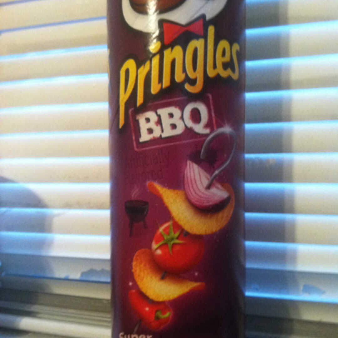 Pringles Super Stack Barbecue Flavored Potato Crisps