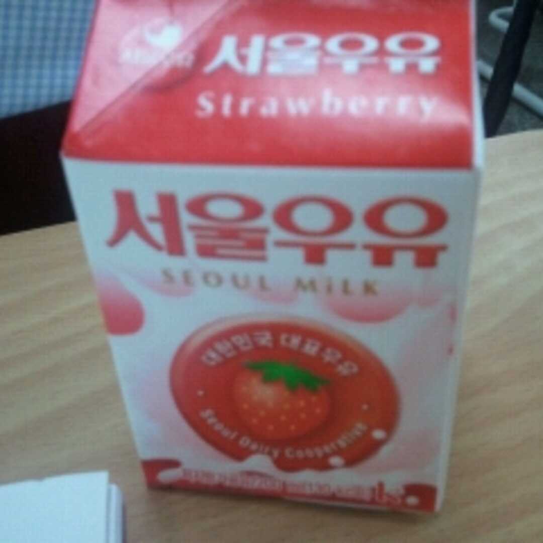 서울우유 딸기우유