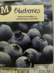 Morrisons Frozen Blueberries