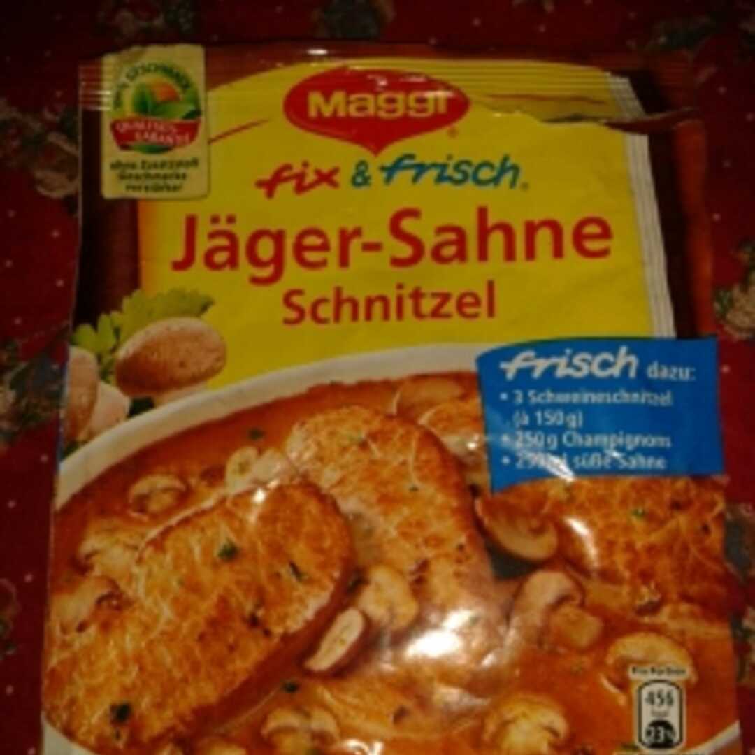 Maggi Jäger-Sahne Schnitzel