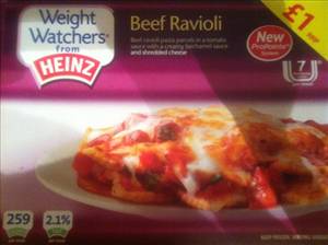 Weight Watchers Beef Ravioli