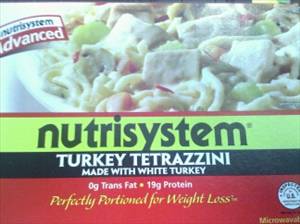 NutriSystem Turkey Tetrazzini