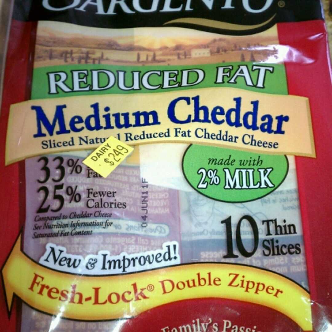Sargento Reduced Fat Medium Cheddar Cheese