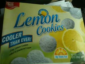 Niche Foods Lemon Cookies