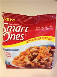 Smart Ones Satisfying Selections Ziti with Meatballs & Cheese