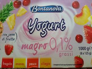 Bontanova Yogurt Magro 0,1% Frutta