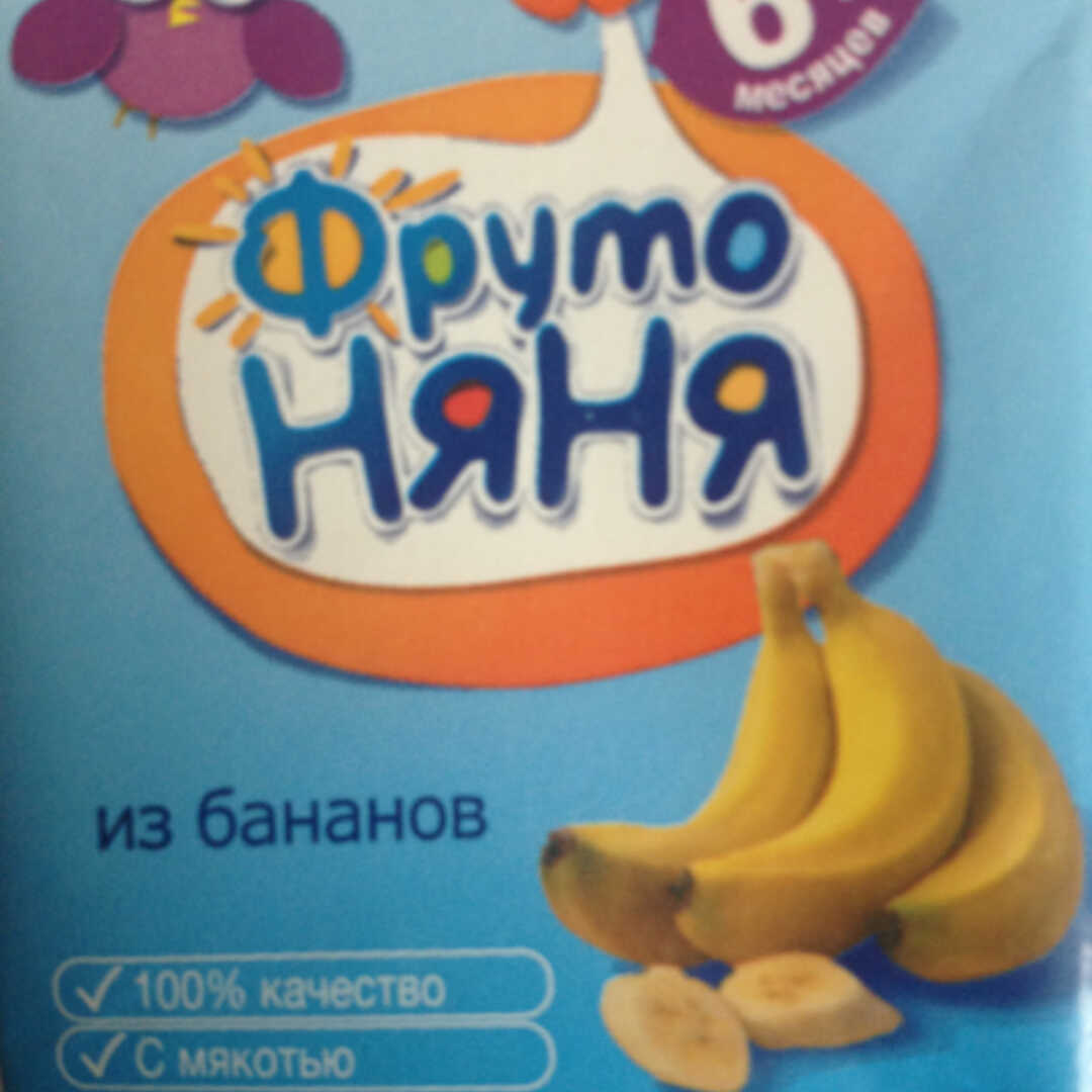 Фруто Няня Банановый Сок