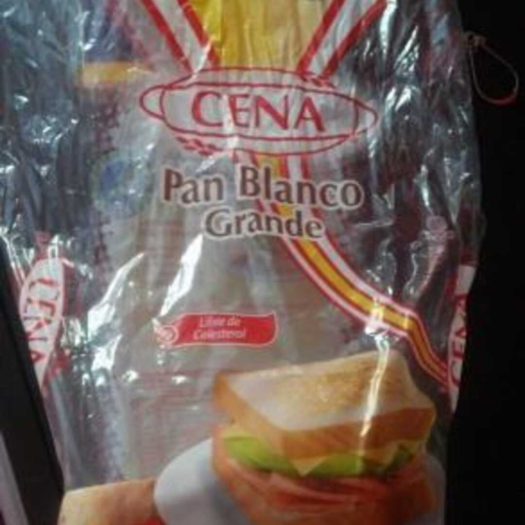 Cena Pan de Molde Blanco Grande