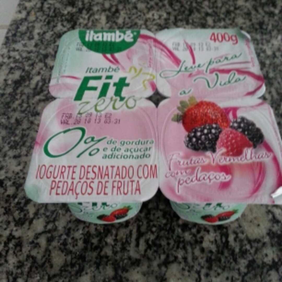 Itambé Iogurte Fit Zero Frutas Vermelhas