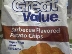 Great Value Barbecue Flavored Potato Chips