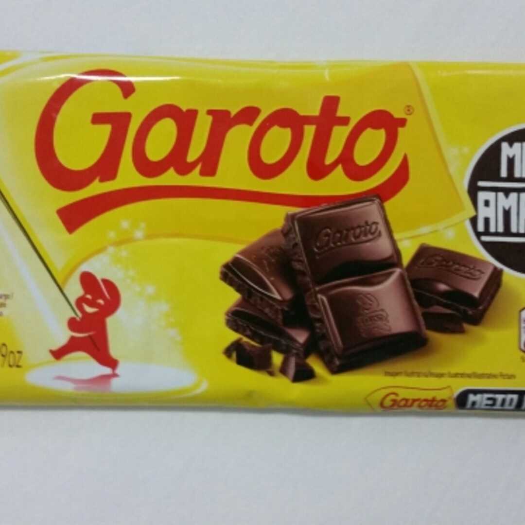 Garoto Chocolate Meio Amargo