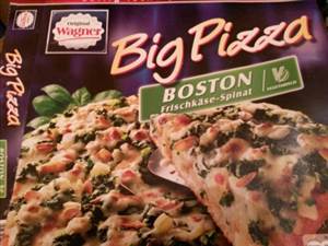 Wagner Big Pizza Boston Frischkäse-Spinat