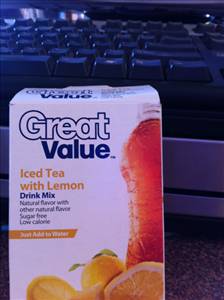 Great Value Sugar Free Sweet Iced Tea with Lemon