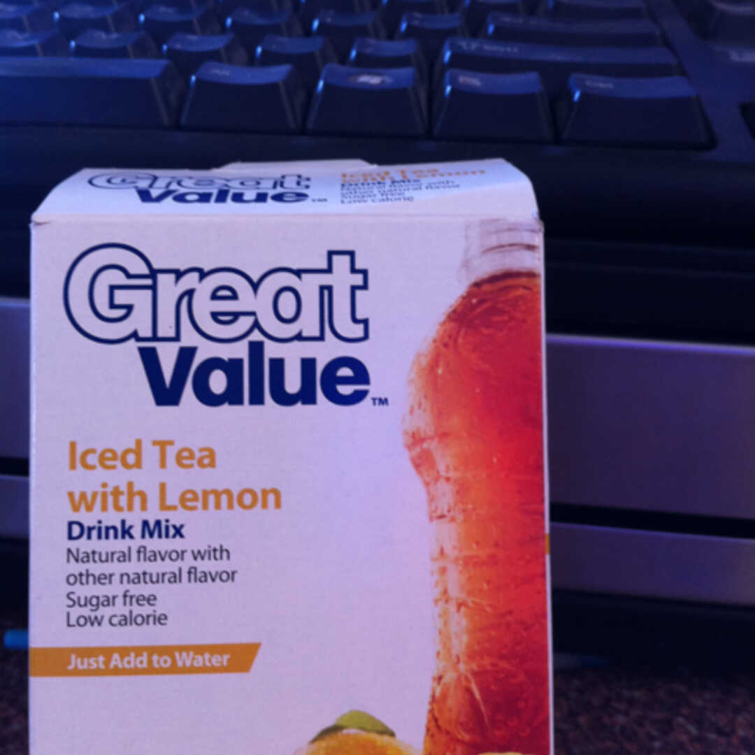 Great Value Sugar Free Sweet Iced Tea with Lemon
