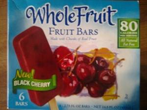 Whole Fruit Black Cherry Fruit Bar