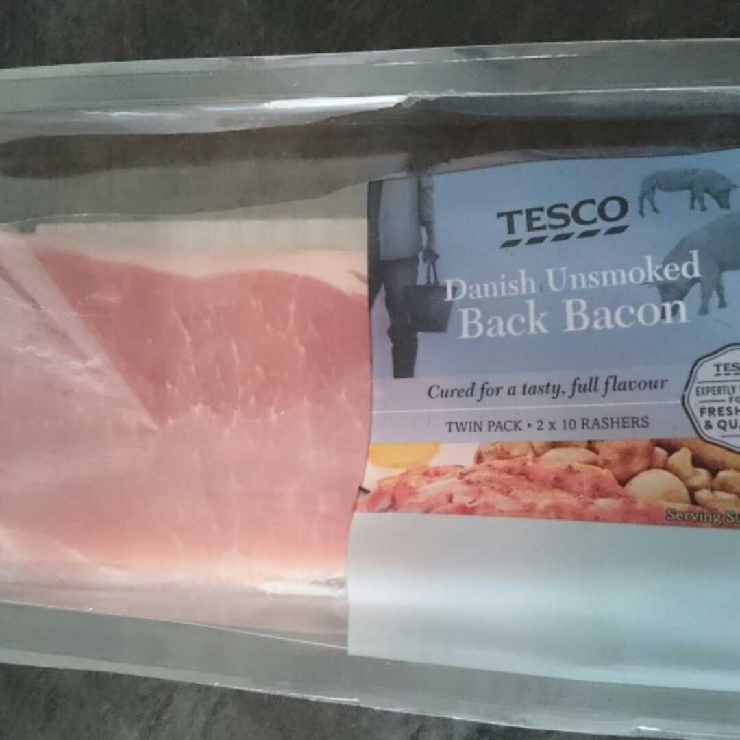 Tesco Unsmoked Back Bacon Rashers