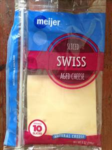 Meijer Swiss Cheese Singles