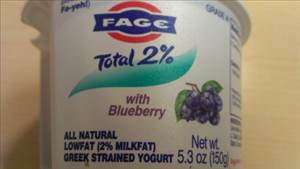 Fage Total 2% Greek Yogurt with Blueberry