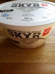 President's Choice Skyr 0% Plain Icelandic Style Yogurt