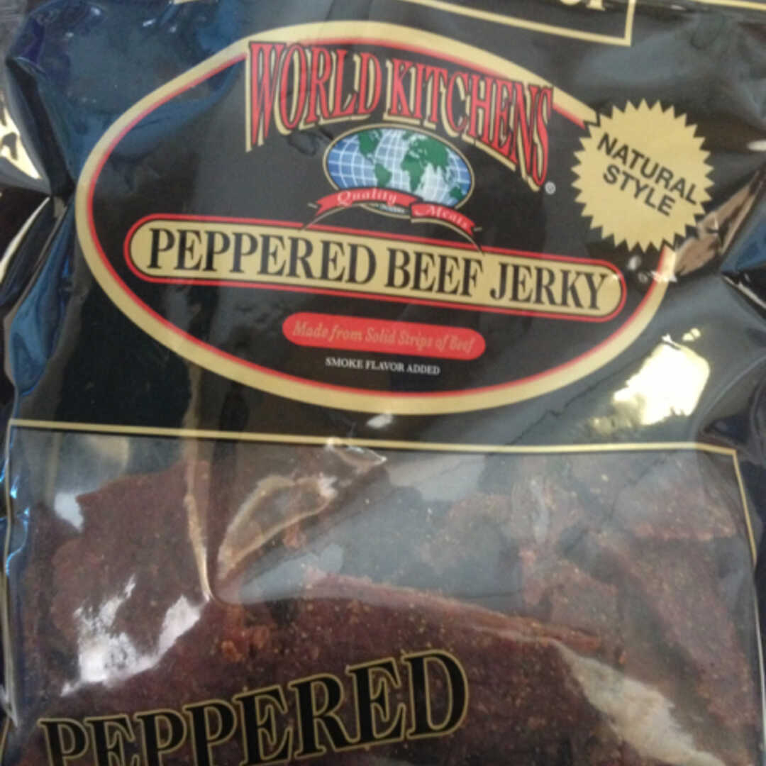 World Kitchens Peppered Beef Jerky