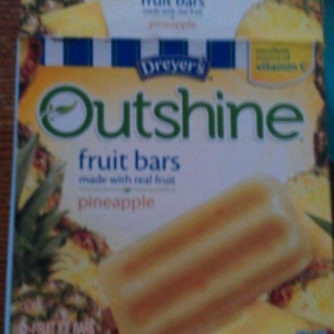 Dreyer's Fruit Bars - Pineapple