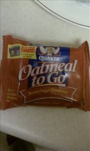 Quaker Oatmeal to Go Bar - Brown Sugar Cinnamon
