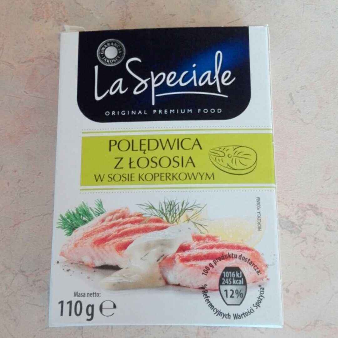 La Speciale Polędwica z Łososia w Sosie Koperkowym