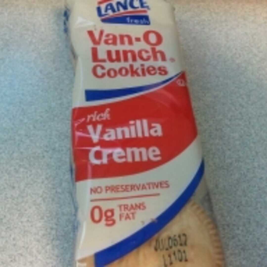 Lance Van-O-Lunch Cookies Monre Rich Vanilla Creme
