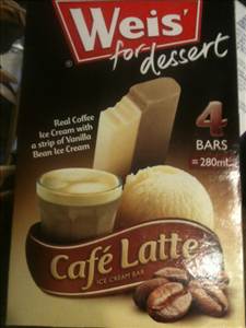 Weis Cafe Latte Ice Cream Bar