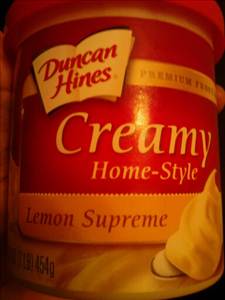 Duncan Hines Lemon Supreme Frosting