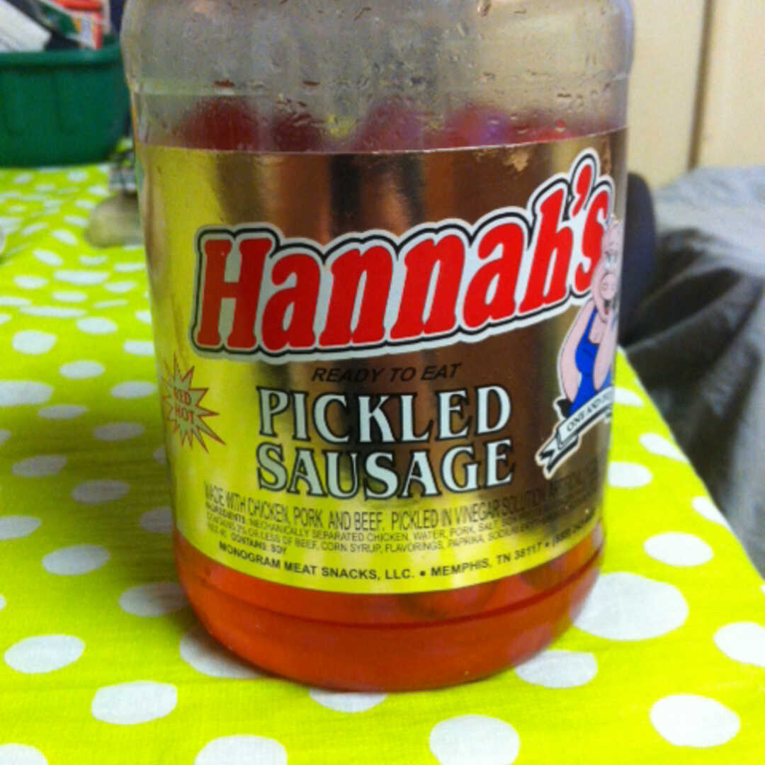 Hannah's Pickled Sausage