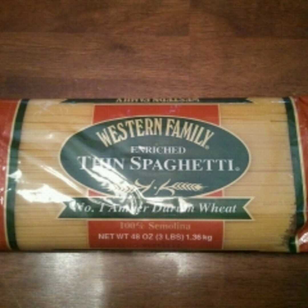 Western Family Thin Spaghetti