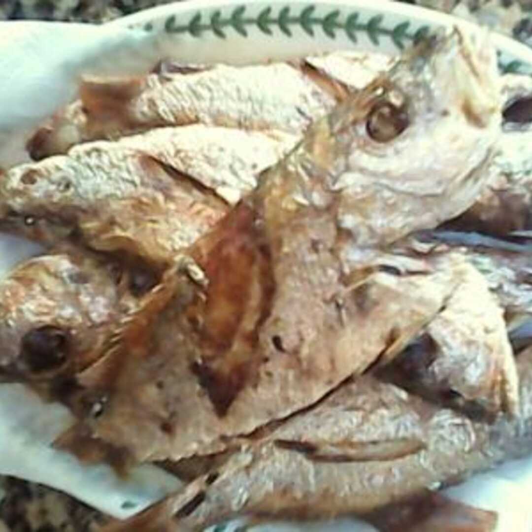 Snapper (Fish) (Mixed Species, Cooked, Dry Heat)