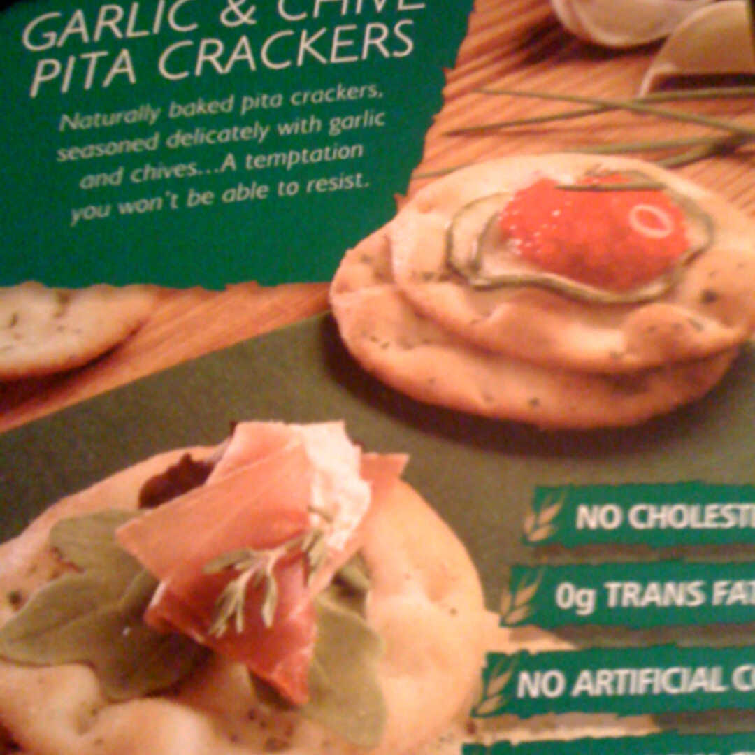 Savoritz Garlic & Chive Pita Crackers