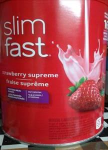 Slim-Fast Strawberry Supreme Shake Mix