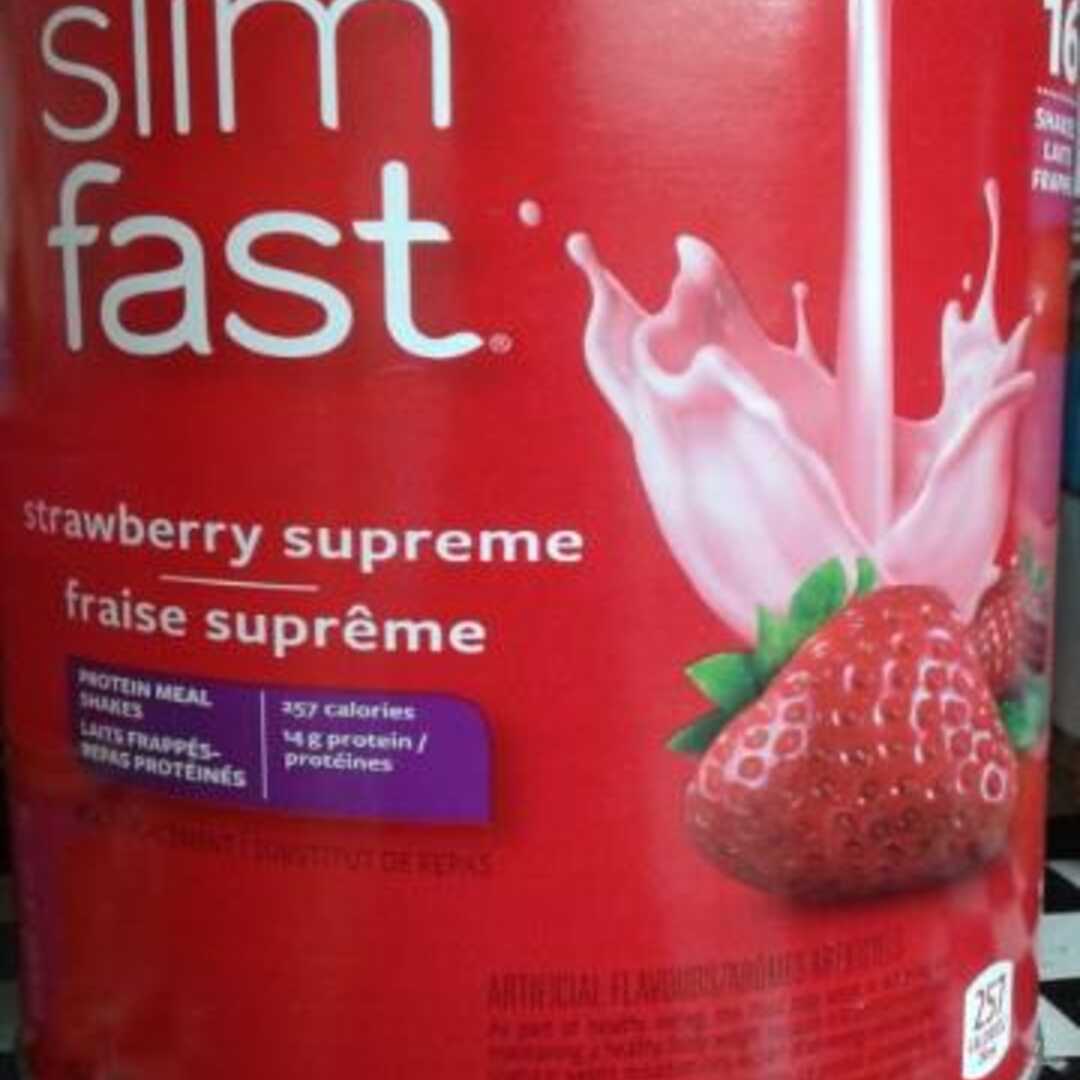 Slim-Fast Strawberry Supreme Shake Mix
