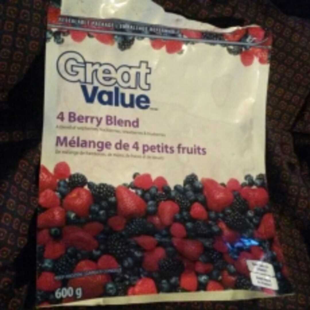 Great Value 4 Berry Blend