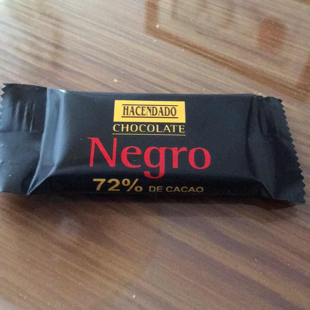 Hacendado Chocolate Negro 72%