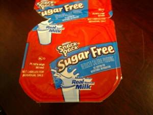 Hunt's Sugar Free Vanilla Pudding Snack Pack