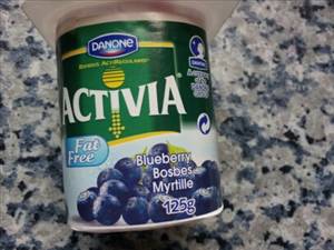 Activia Fat Free Blueberry Yogurt