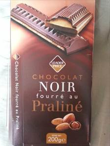 Leader Price Chocolat Noir Fourré au Praliné